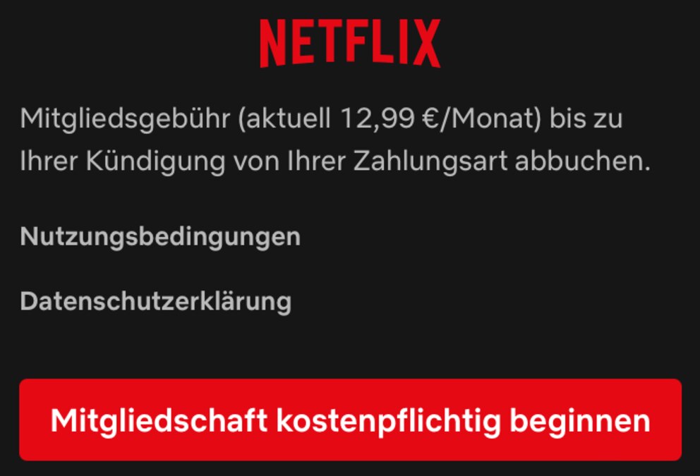 Mit Apple-Guthabenkarte Netflix-Abo günstiger bekommen