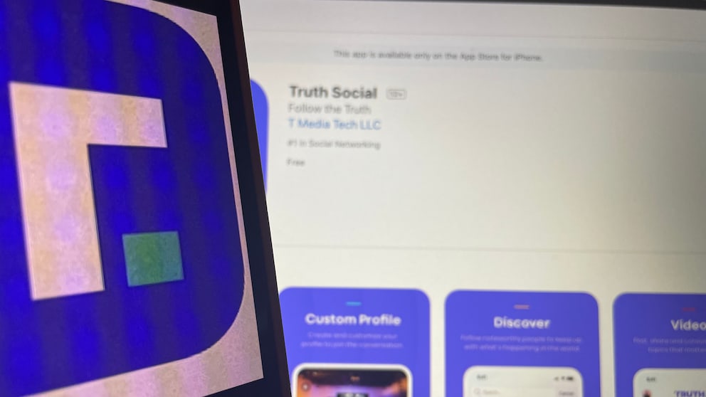 Trumps Truth Social ist gestartet