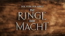 Schriftzug Der Herr der Ringe: Die Ringe der Macht zu Amazons Serie