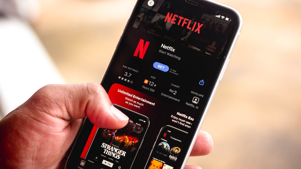 Netflix auf dem Smartphone