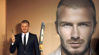 David Beckham wirbt für Motorola