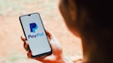 PayPal auf Smartphone