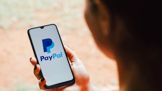 PayPal auf Smartphone