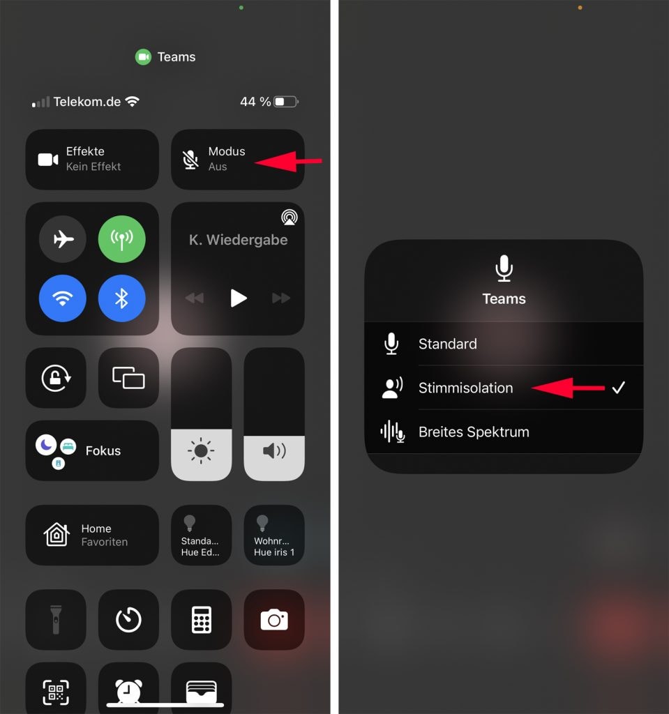 Voice Isolation on the iPhone