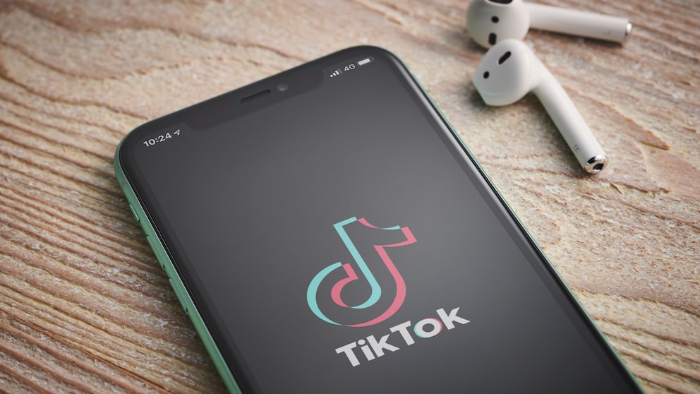 TikTok auf Smartphone