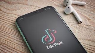 TikTok auf Smartphone