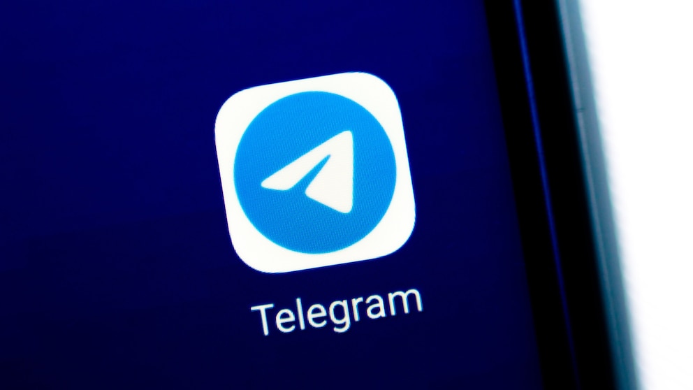 Telegram Daten BKA: Logo des Messengers auf einem Smartphone