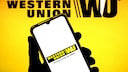 WU+ Western Union Smartphone Logo Konto
