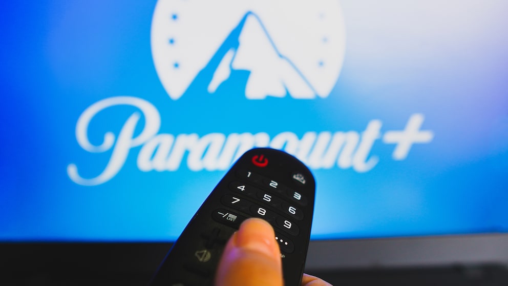 Paramount+ Logo auf TV