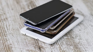 Alte Smartphones und Tablets