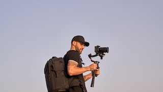 Kamera auf Gimbal