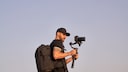 Kamera auf Gimbal