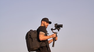 Kamera auf Gimbal