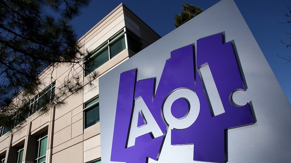 AOL-Logo auf Zentrale