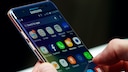 Samsung Update Smartphone in Hand