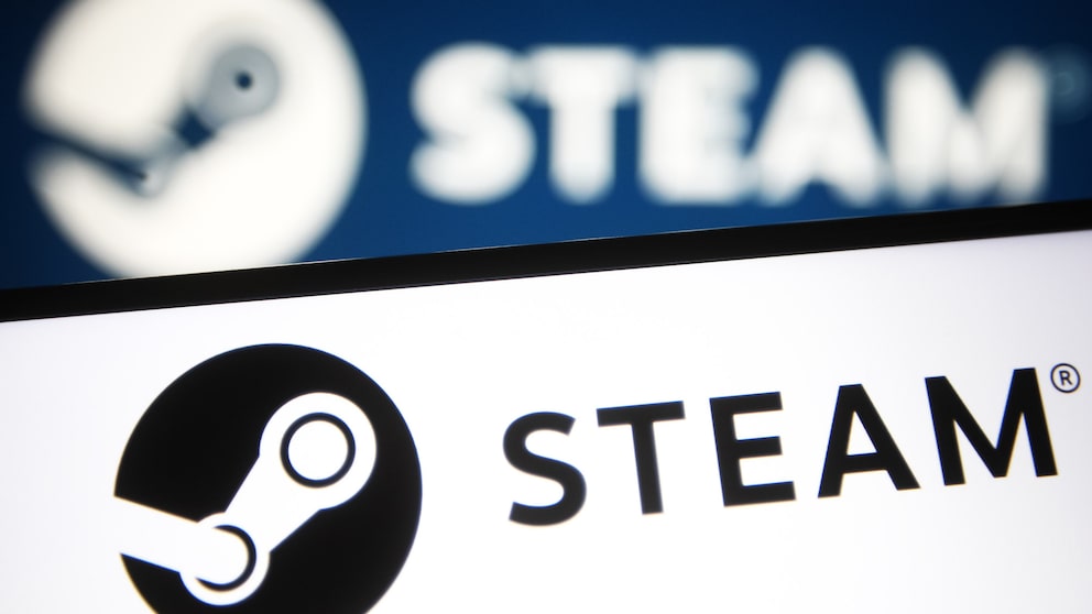 Steam Logo zweifarbig Update