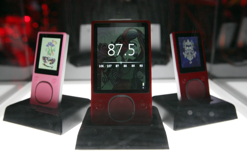 Der Zune war Microsofts Antwort auf Apples iPod