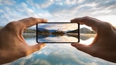 Smartphone Kamera nimmt Bild auf