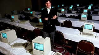 Steve Jobs feierte 1984 mit dem Macintosh Erfolge.