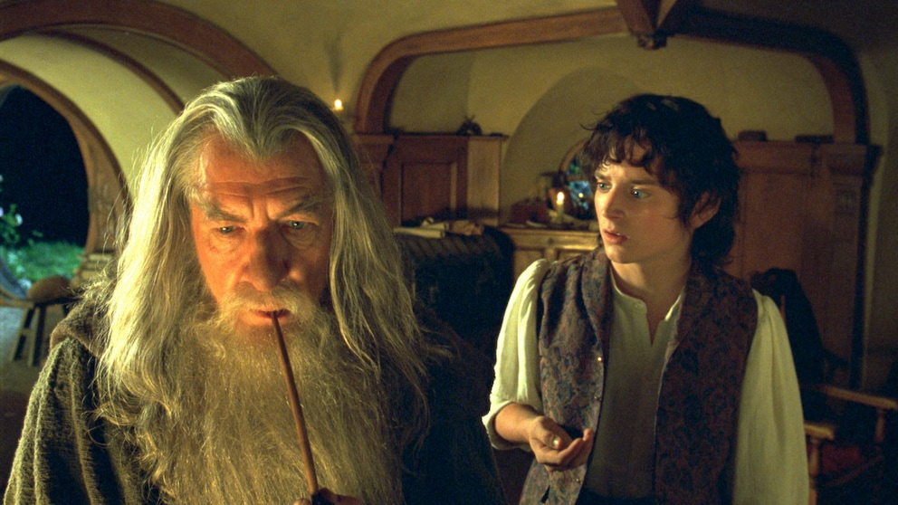 Quiz Herr der Ringe: Frodo und Gandalf Film Peter Jackson