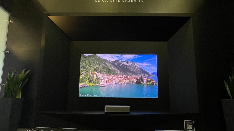 Leica Cine 1 auf der IFA 2022 Laser-TV 100 Zoll