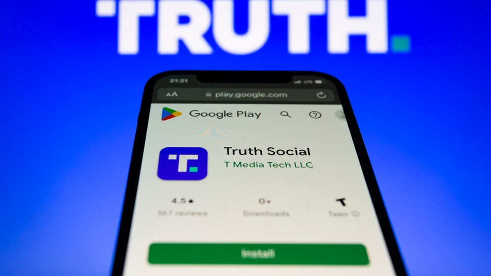 Trumps App „Truth Social“