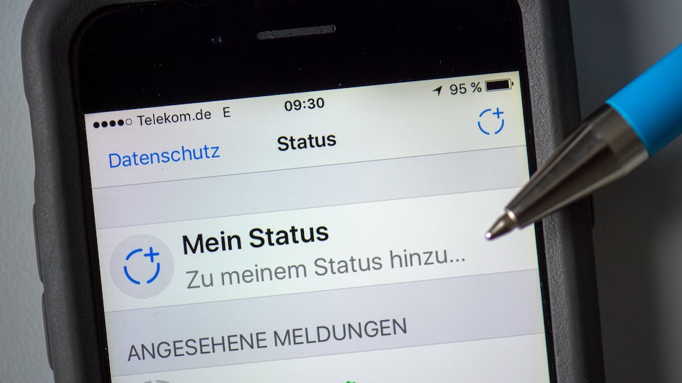 Neue Status-Funktion bei WhatsApp