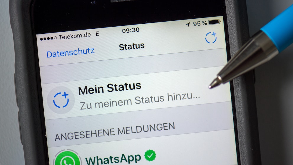 Neue Status-Funktion bei WhatsApp