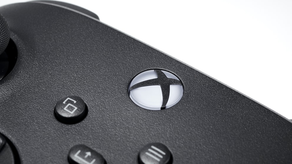 Xbox Logo Mobile Store auf Controller schwarz