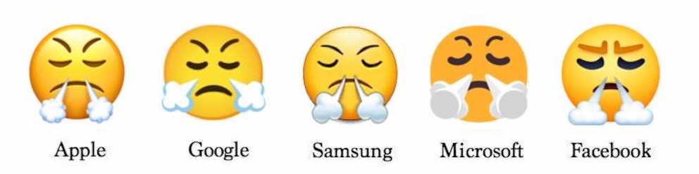 Bedeutung Foto Emojis Schnaubend