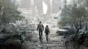 The Last of Us Serie HBO Mann und Mädchen vor zerstörter Stadt