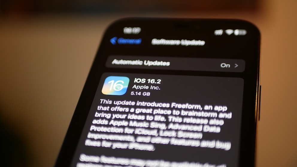 iOS 16.2 ist ein buchstäblich großes Updates