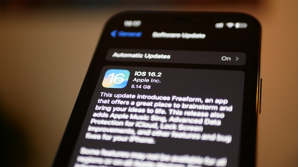 iOS 16.2 ist ein buchstäblich großes Updates