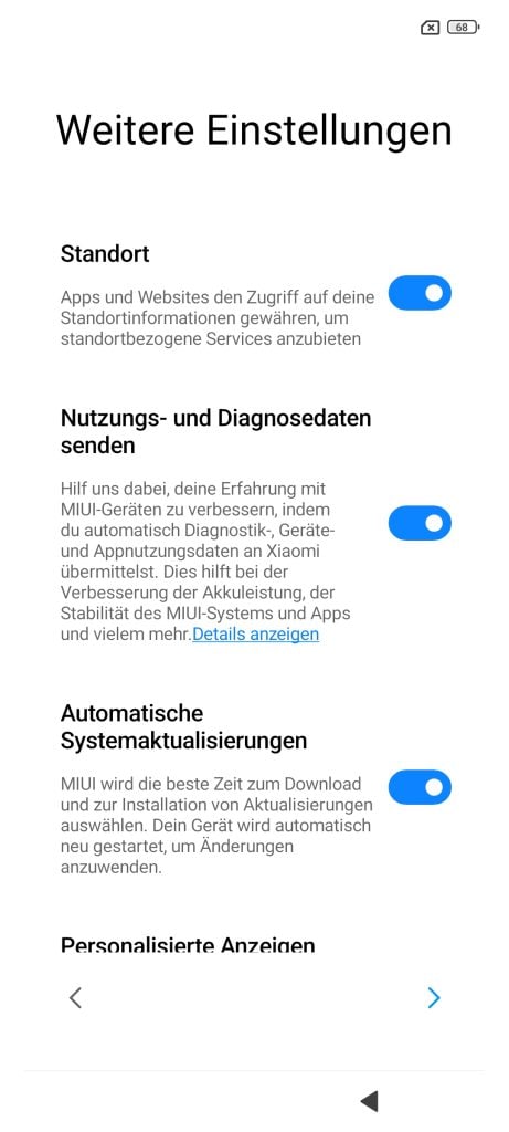 Anyone setting up an Android smartphone must agree to Google's terms of use