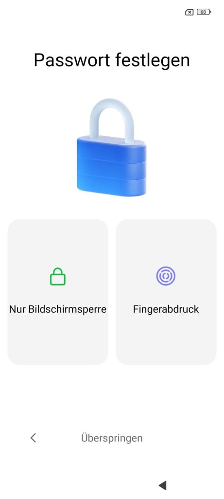 Access to smartphones can be secured in various ways