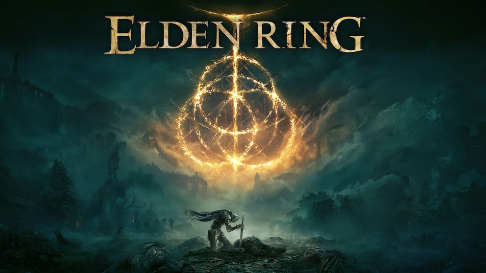 Elden Ring Poster mit Schriftzug