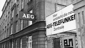 Hauptquartier von AEG-Telefunken ca. 1970 in Wien.