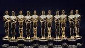 Oscars 2023 Streaming Symbolbild mit vielen goldenen Oscar-Trophäen