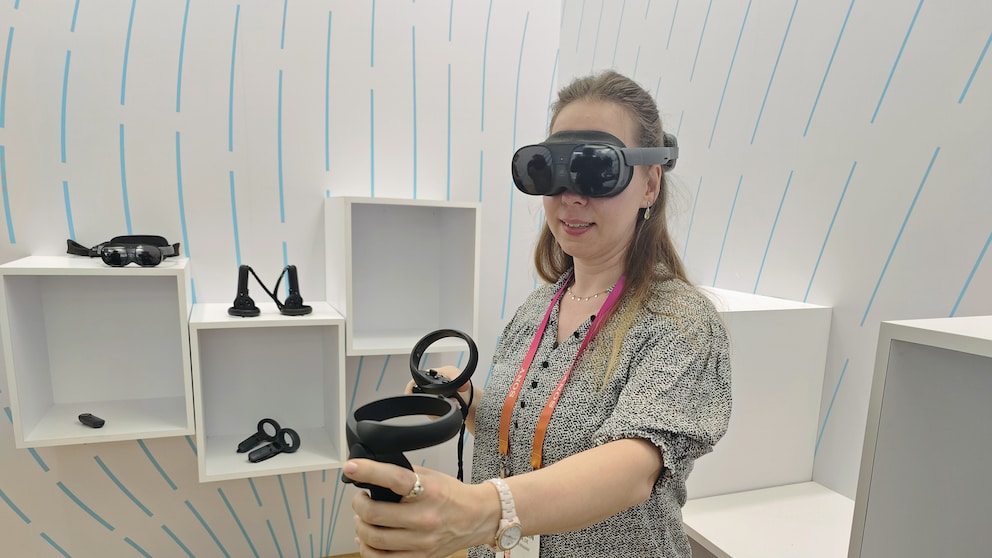 TECHBOOK hat die HTC Vive XR Elite auf der CES 2023 ausprobiert.