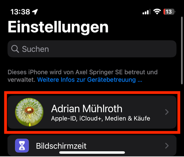 Dateien aus iCloud löschen