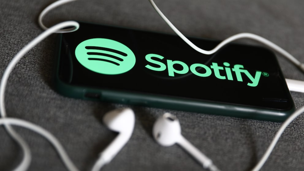 Spotify auf dem Smartphone.