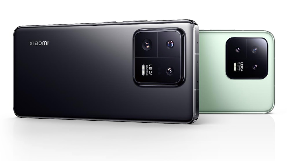 Xiaomi 13 (Pro) in Grün und Schwarz
