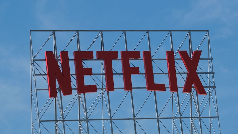 Netflix Games: Netflix Logo auf Dach