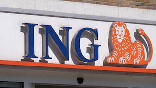 ING Wartung: Logo der ING an einer Hauswand