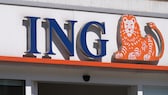 ING Wartung: Logo der ING an einer Hauswand