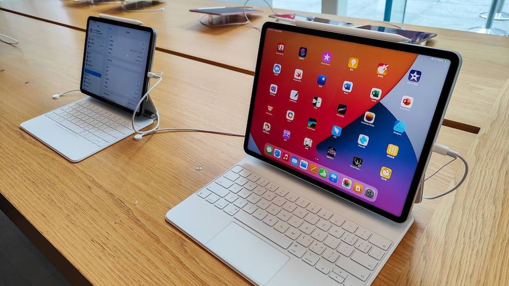 iPad Pro im Apple Store.