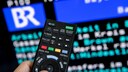 Videotext/Teletext des BR auf einem TV mit Fernbedienung