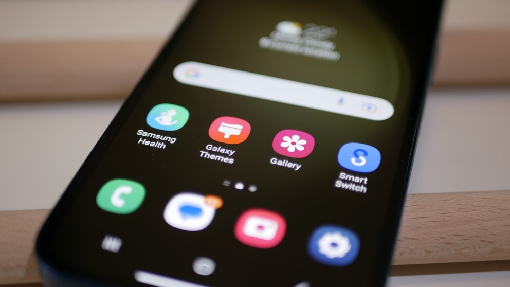 Samsungs „Try Galaxy“ auf dem iPhone 12