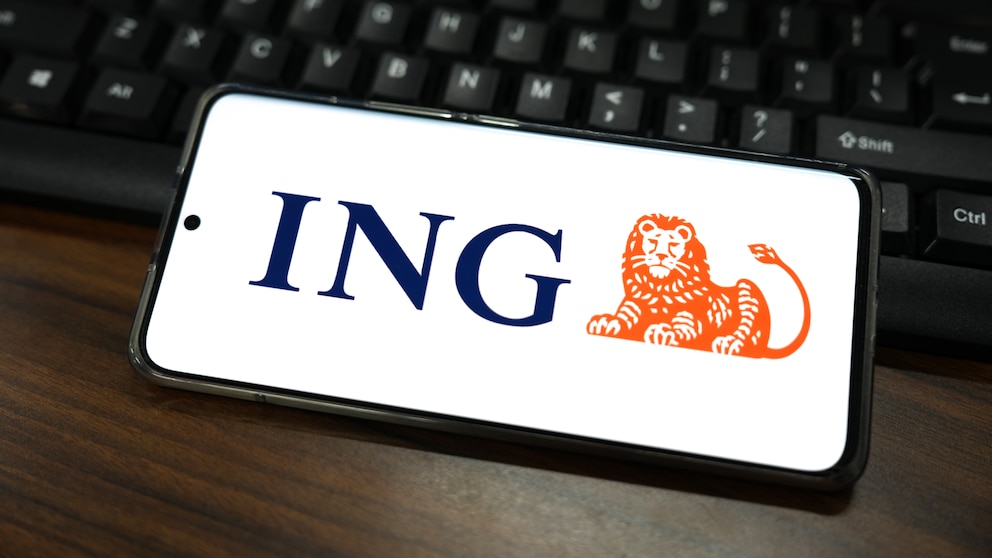 ING-App auf dem Smartphone.