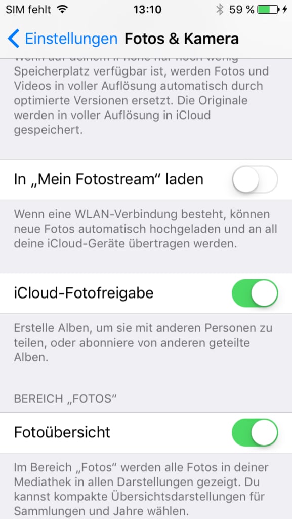 Apple no longer provides Photo Stream on new iPhones